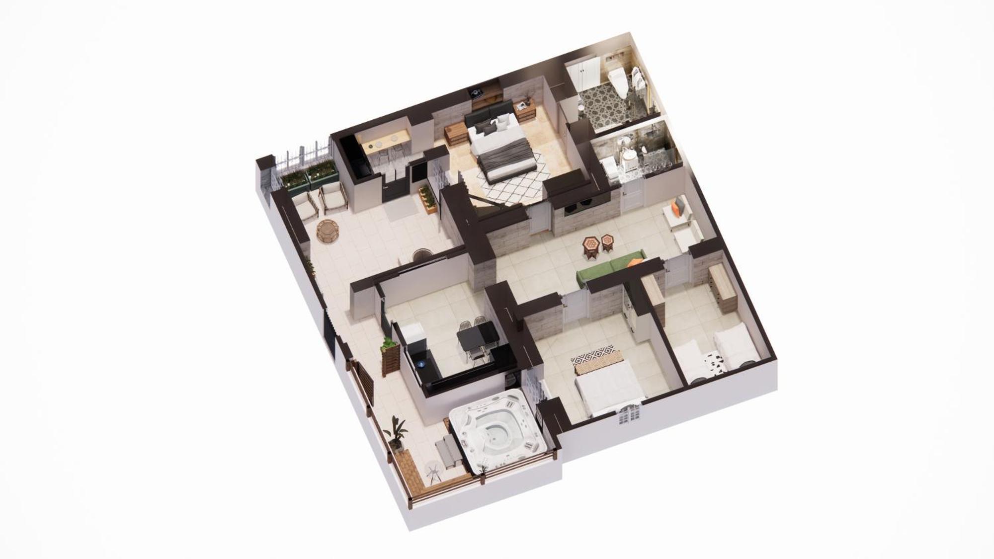 Mamilla View- Suites & Apt Hotel القدس الغرفة الصورة